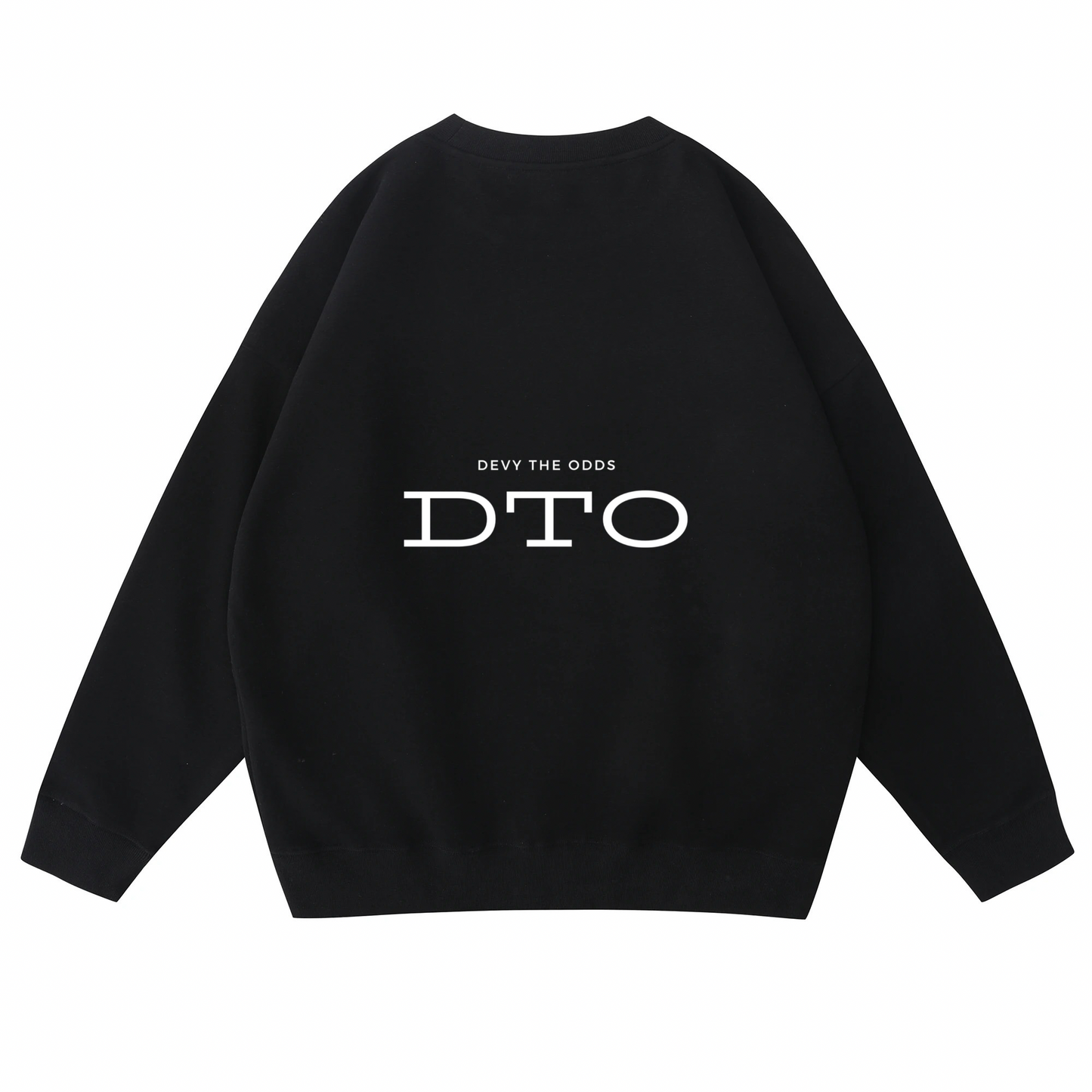 Devy The Odds Oversized Zwarte Trui