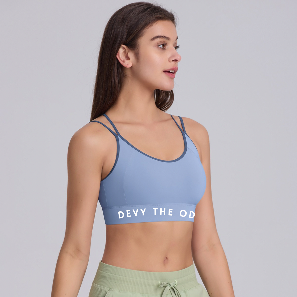 Devy the Odds Blue Gym Top