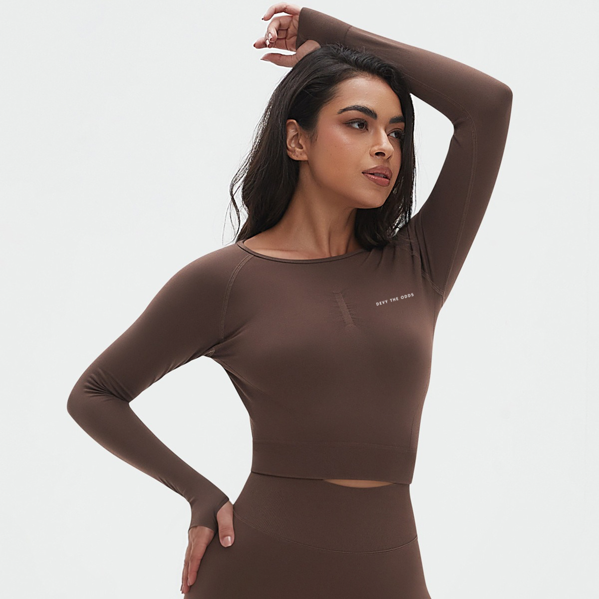 Devy the Odds Brown Gym Top