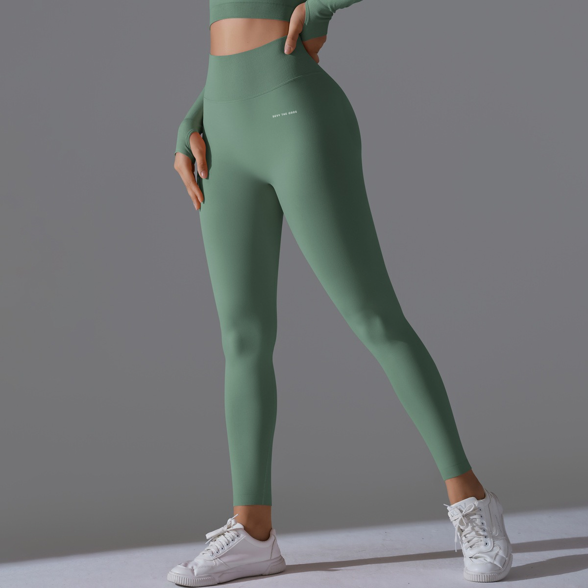 Devy the Odds Green Gym Legging