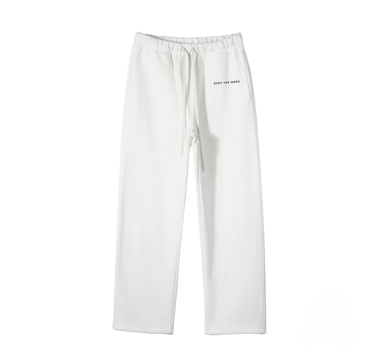 Devy The Odds Oversized White Wide Leg Pants