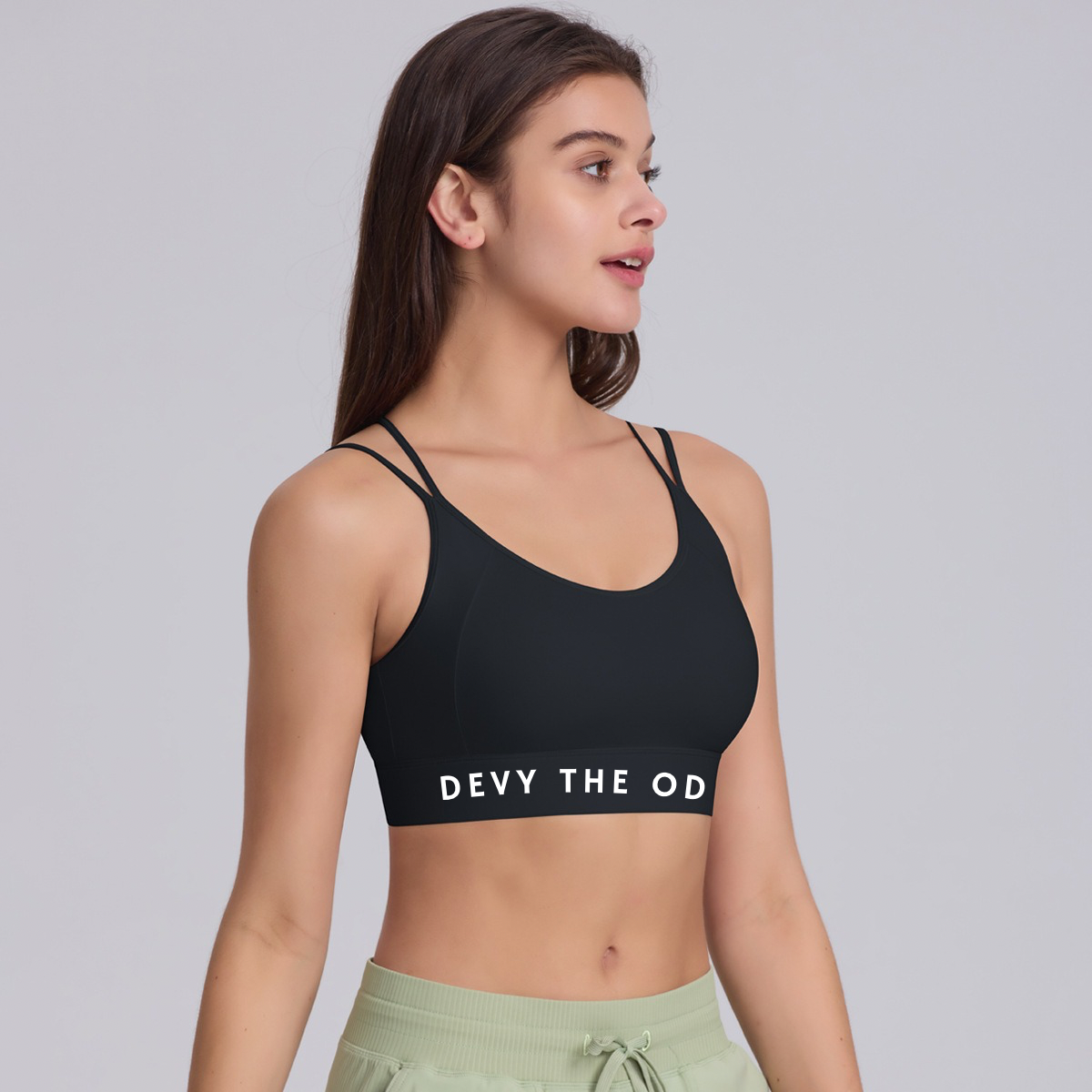 Devy the Odds Black Gym Top