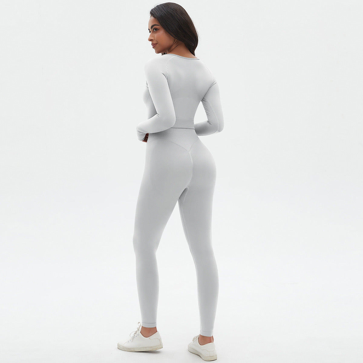 Devy the Odds White Long Gym Suit