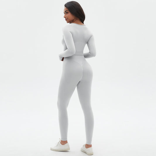 Devy the Odds White Long Gym Suit