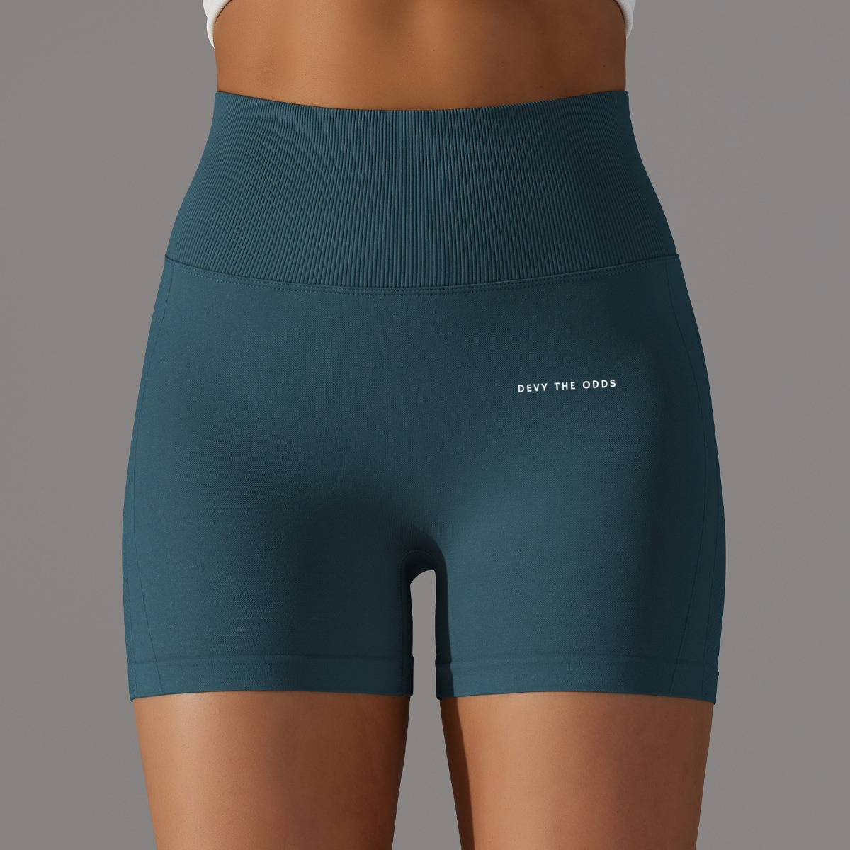 Devy the Odds Aqua Blauwe Gym Shorts