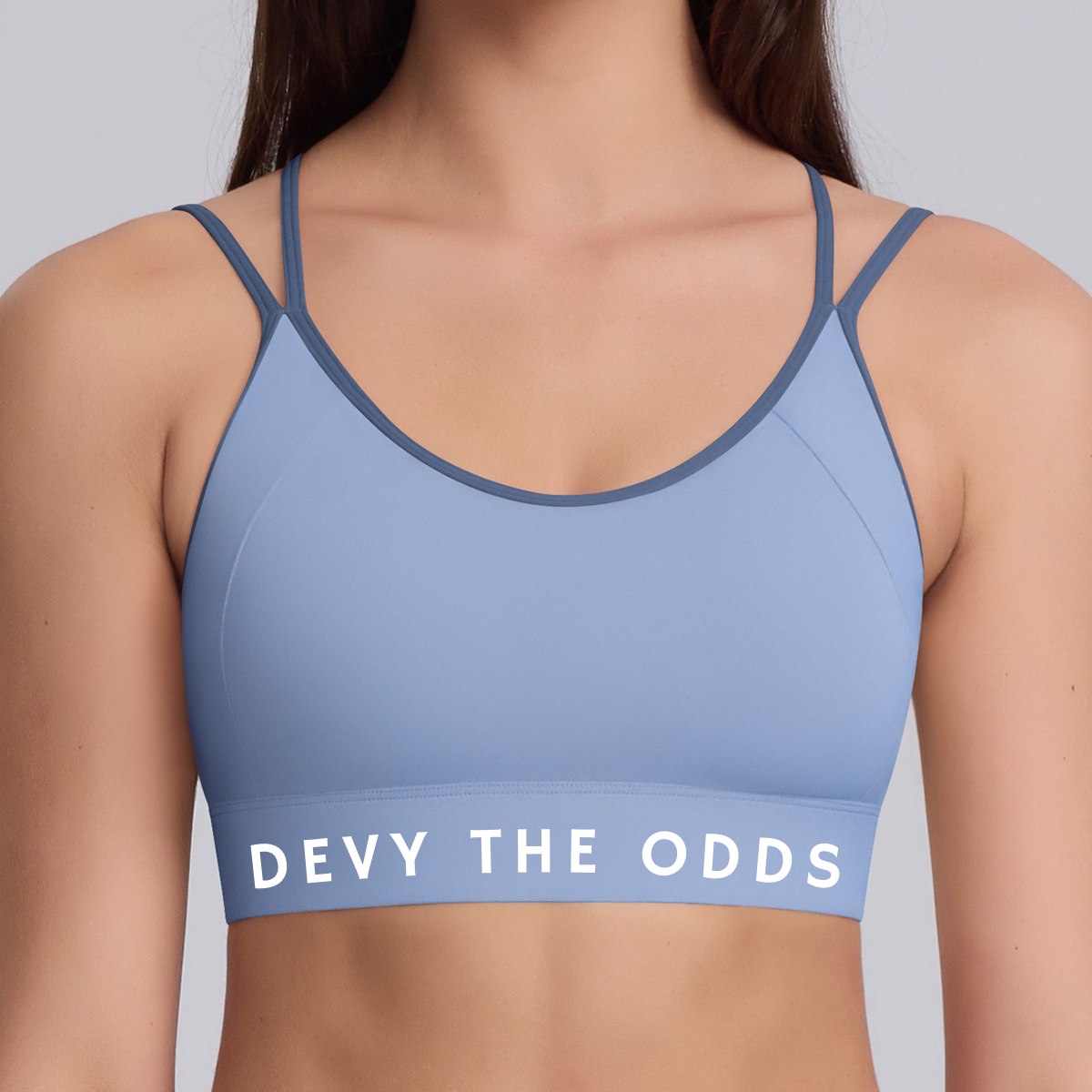 Devy the Odds Blue Gym Top