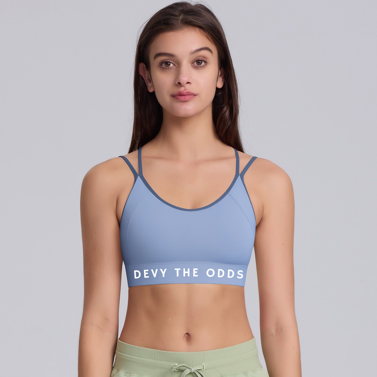 Devy the Odds Blue Gym Top