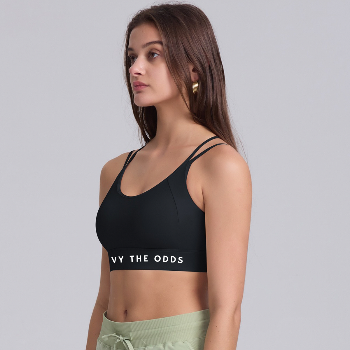 Devy the Odds Black Gym Top