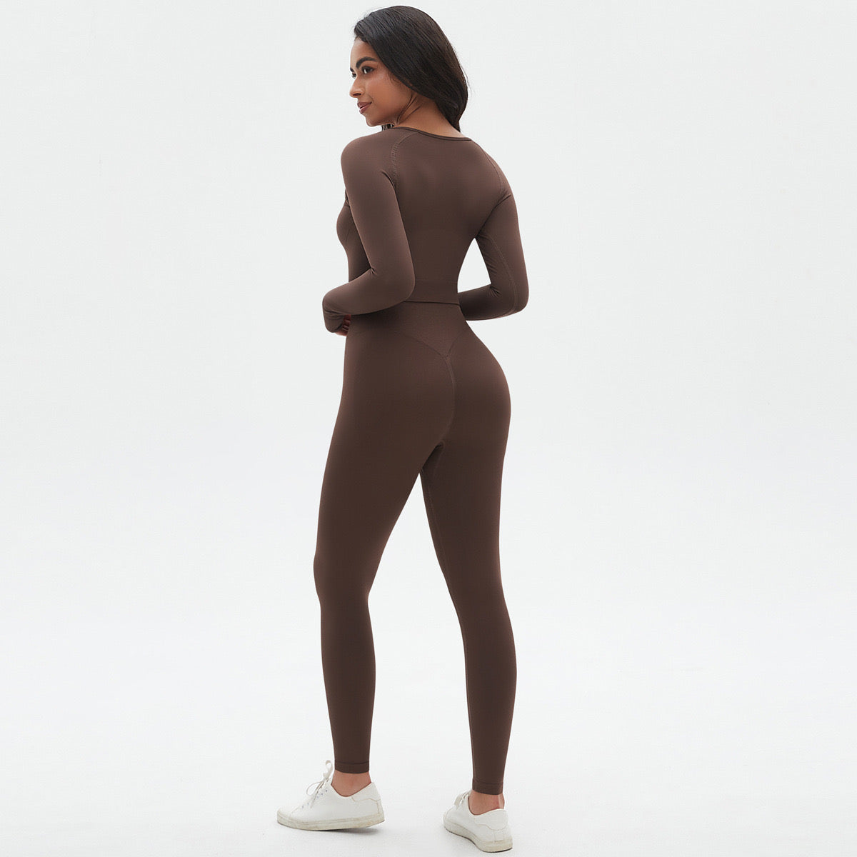 Devy the Odds Brown Gym Suit