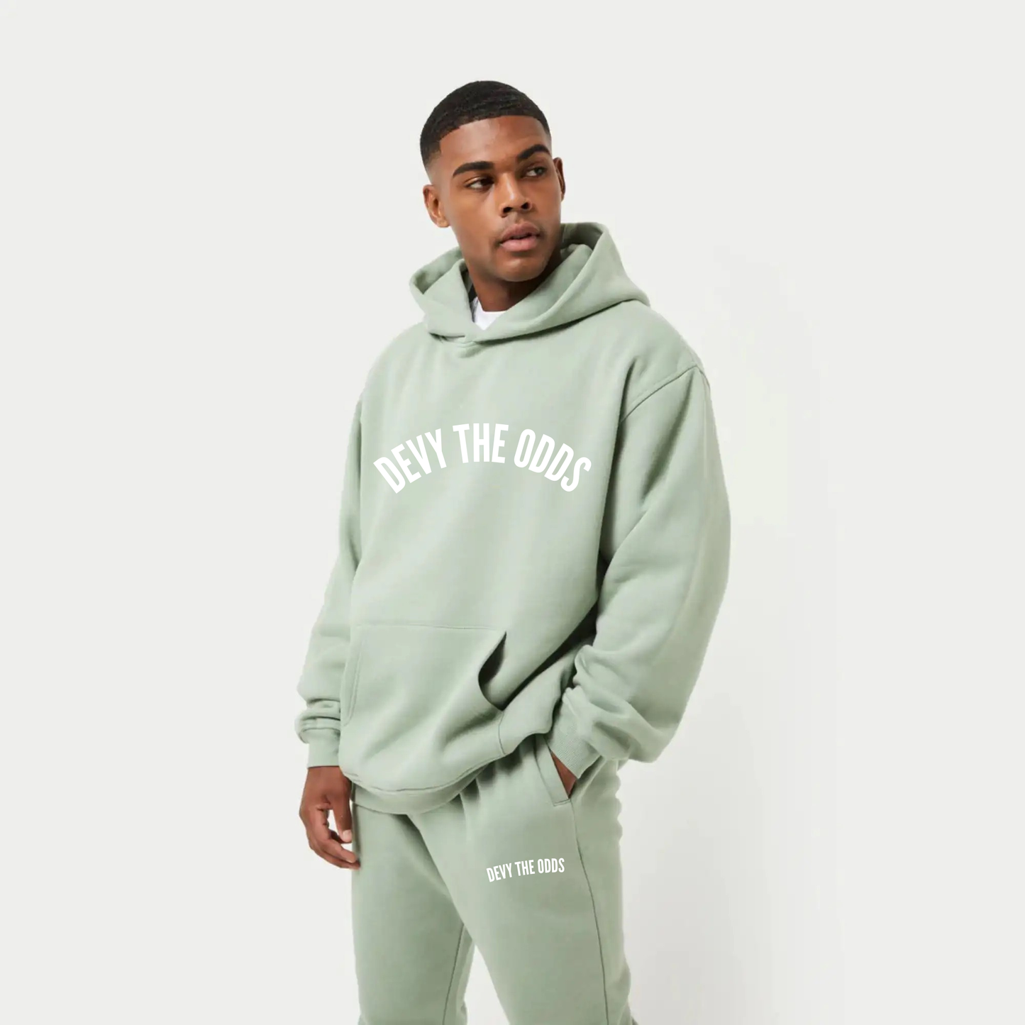 Devy The Odds Green Oversized Tracksuit