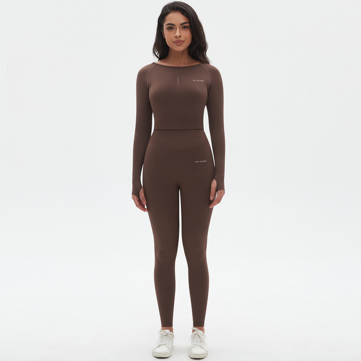 Devy the Odds Brown Gym Suit