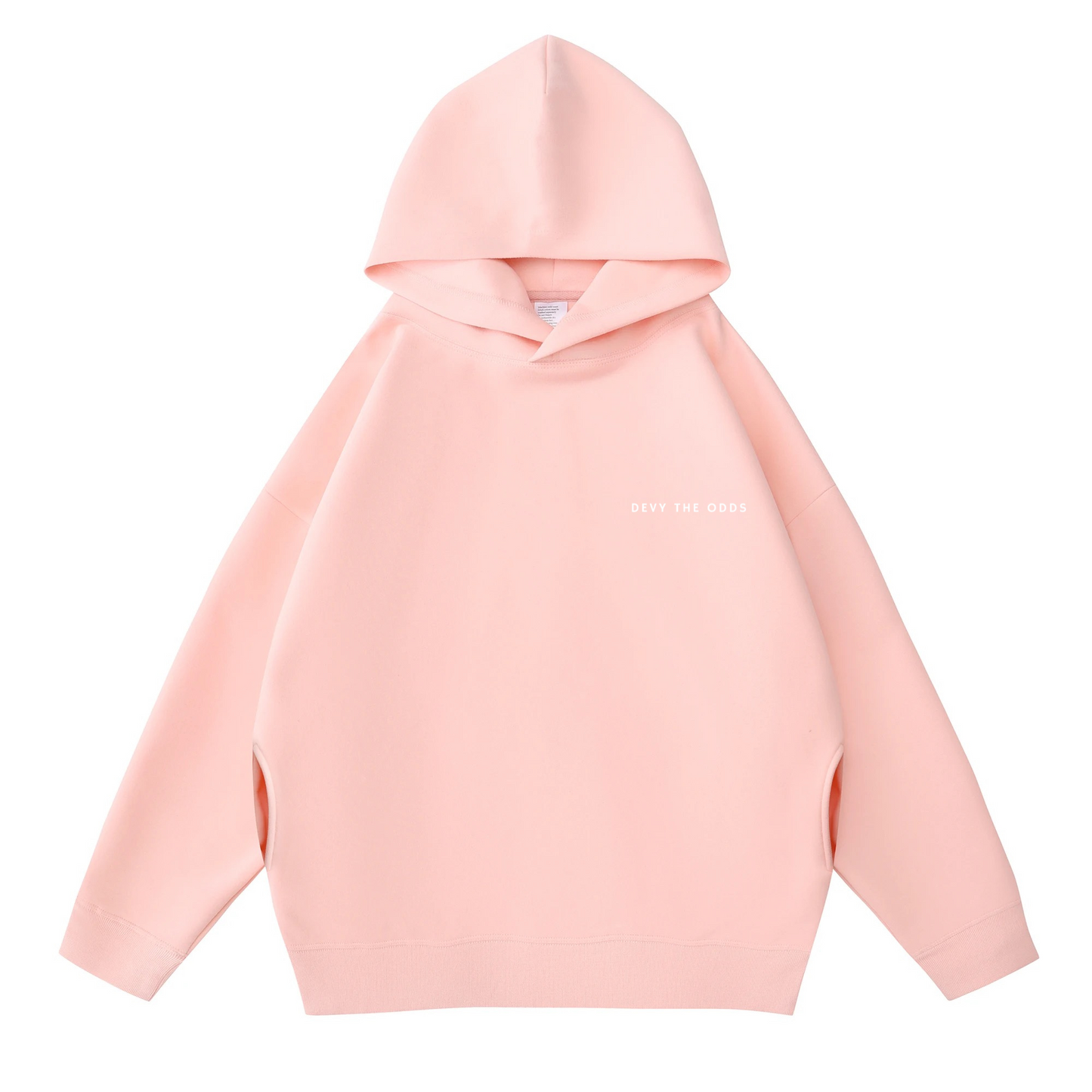 Devy The Odds Oversized Roze Hoodie