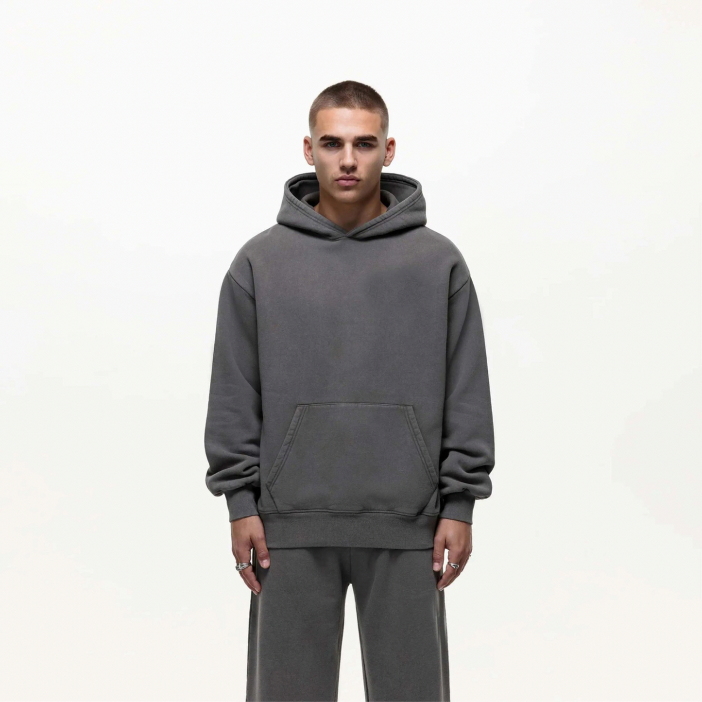 Devy The Odds Oversized Wide Leg Grey Tracksuit