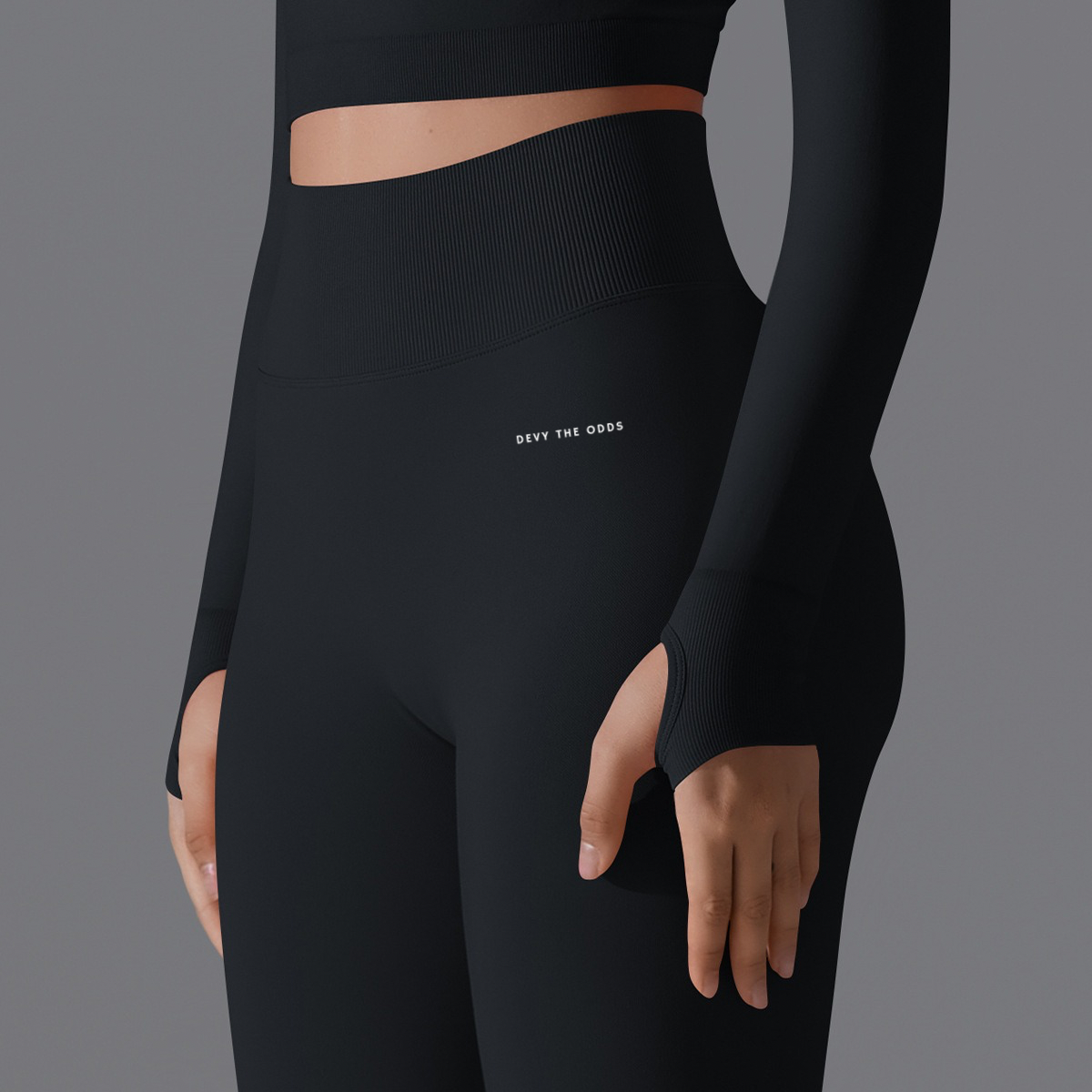 Devy the Odds Black Gym Legging