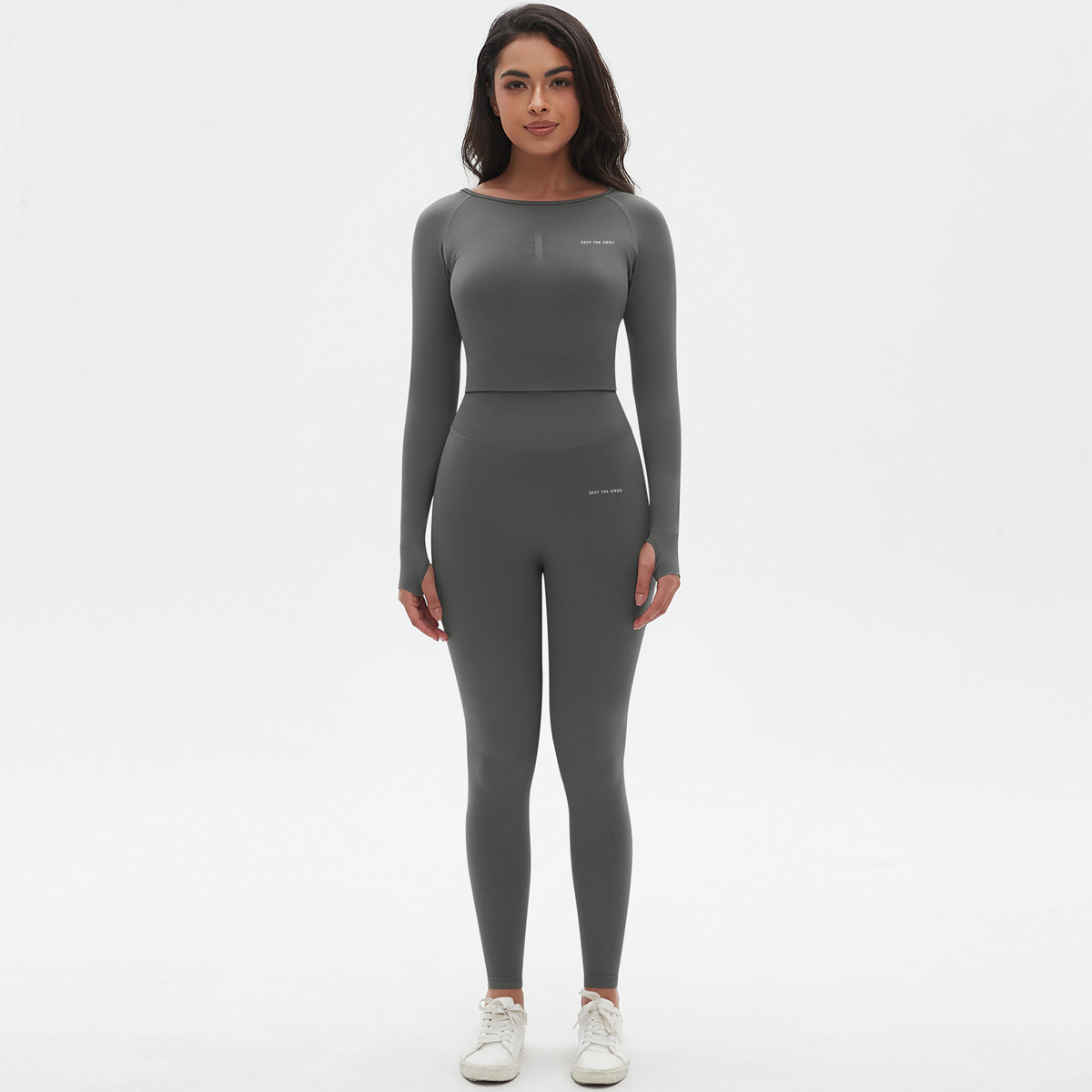 Devy the Odds Grey Gym Suit