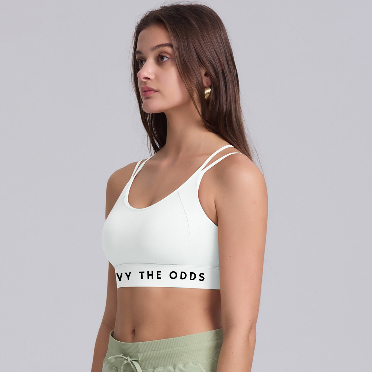 Devy the Odds White Gym Top