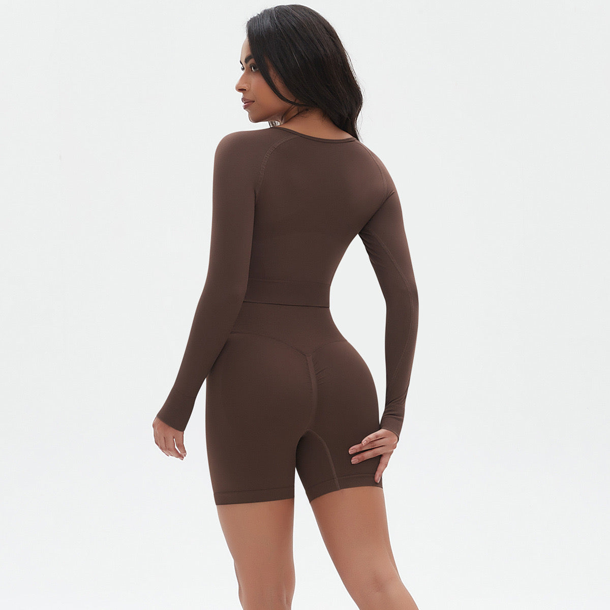 Devy the Odds Brown Gym Suit